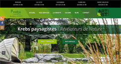 Desktop Screenshot of krebs-paysagistes.ch